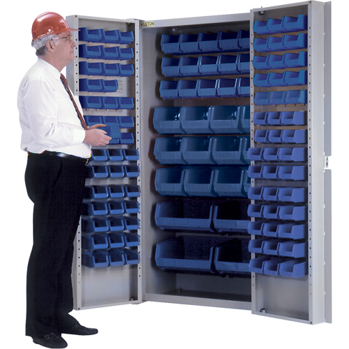 Deep-Door Combination Cabinet, 38" W x 24" D x 72" H, 36 Shelves Industrial Sales