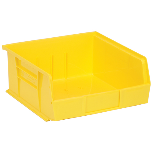 Ultra Stack & Hang Bin, 11" W x 5" H x 10-7/8" D, Yellow Industrial Sales