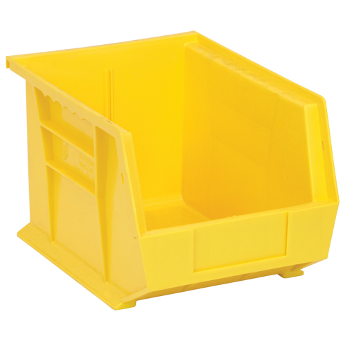 Ultra Stack & Hang Bin, 8-1/4" W x 7" H x 10-3/4" D, Yellow Industrial Sales