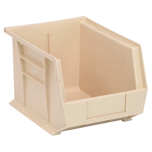 Ultra Stack & Hang Bin, 8-1/4" W x 7" H x 10-3/4" D, Ivory Industrial Sales