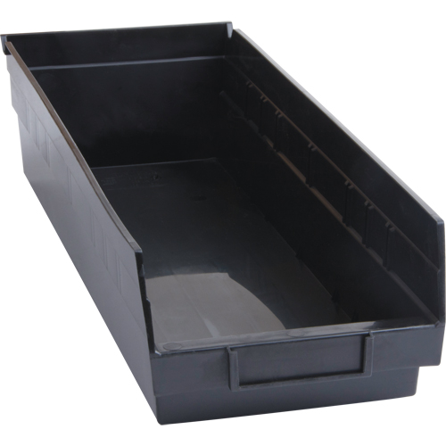 Recycled Shelf Bins, 6-5/8" W x 17-7/8" D x 4" H, 40 lbs. Capacity Industrial Sales