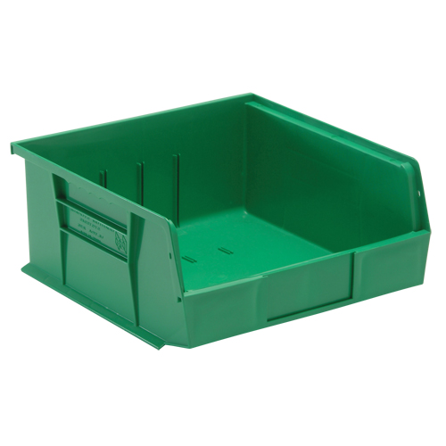 Ultra Stack & Hang Bin, 11" W x 5" H x 10-7/8" D, Green Industrial Sales