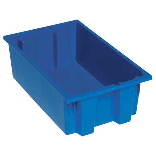 Contenants Stack & Nest, 12" x 23,5" x 15,5", Rouge Industrial Sales
