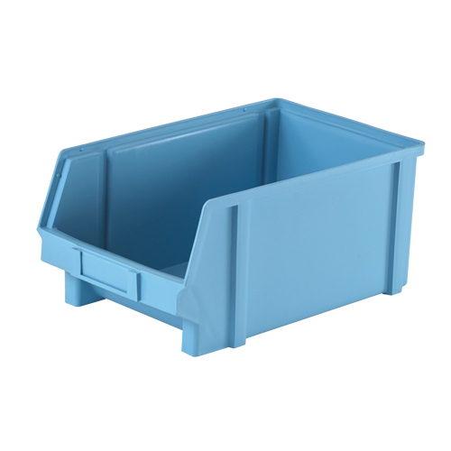 Bac &agrave; pi&egrave;ces Plastibox, 8-1/10" la, 6" h x 12-4/5" p, Bleu Industrial Sales