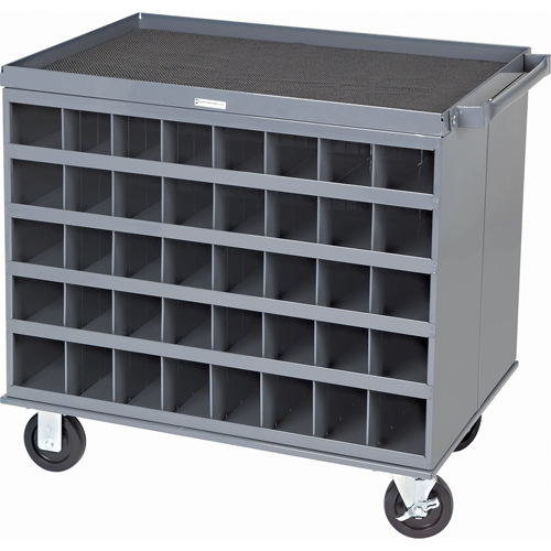 Postes/chariots de travail robustes &agrave; 2 c&ocirc;t&eacute;s, 1000 lb Capacit&eacute;, 34" x la, 32" x ha, 24" p, Enti&egrave;rement soud&eacute; Industrial Sales