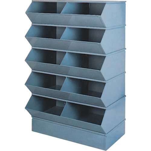 Syst&egrave;mes sectionnels &agrave; assembler, Cap. 5000 lb, 37" la x 24" p x 55" h, Bleu Industrial Sales