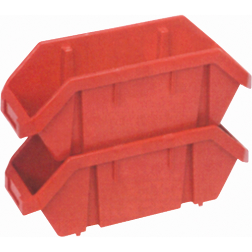Boîtes &agrave; ramassage rapide "Quick Pick", 7" x 6,625" x 18,5", Rouge Industrial Sales