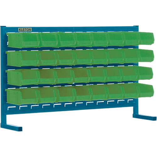 Rayonnage &agrave; persienne avec bacs, 32 bacs, 36" la x 8-1/4" p x 22" h Industrial Sales