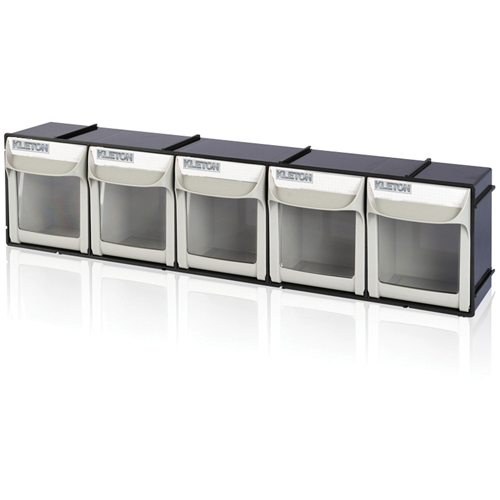 Heavy-Duty Tilt Bin, 23-1/2" W x 4" D x 5-7/8" H, 5 Drawers Industrial Sales