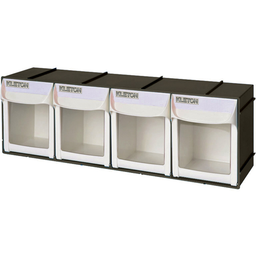 Heavy-Duty Tilt Bin, 23-1/2" W x 5-1/2" D x 7-7/8" H, 4 Drawers Industrial Sales