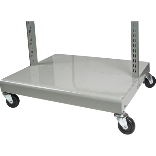 Mobile Tilt Bin Rack - Cart Only, Double-sided, 26-1/4" W x 22" D x 57-1/2" H Industrial Sales