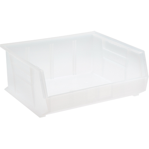 Clear-View Ultra Stack & Hang Bin, 16-1/2" W x 7" H x 14-3/4" D, Clear Industrial Sales