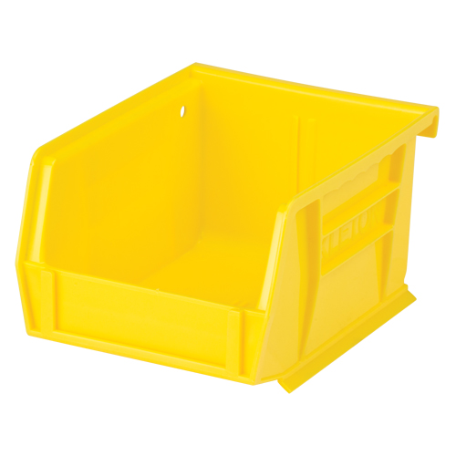 Bac empilable & &agrave; suspendre, 4-1/8" la, 3" h x 5-3/8" p, Jaune Industrial Sales