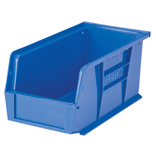 Stack & Hang Bin, 5-1/2" W x 5" H x 10-7/8" D, Blue Industrial Sales