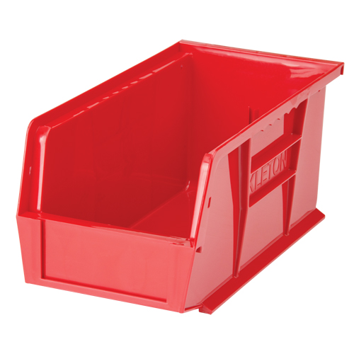 Stack & Hang Bin, 5-1/2" W x 5" H x 10-7/8" D, Red Industrial Sales