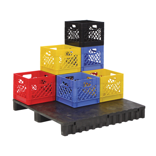 Caisse en plastique pour produits laitiers Industrial Sales