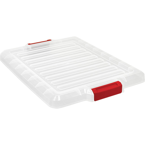 Couvercle pour contenant avec loquet en plastique Industrial Sales