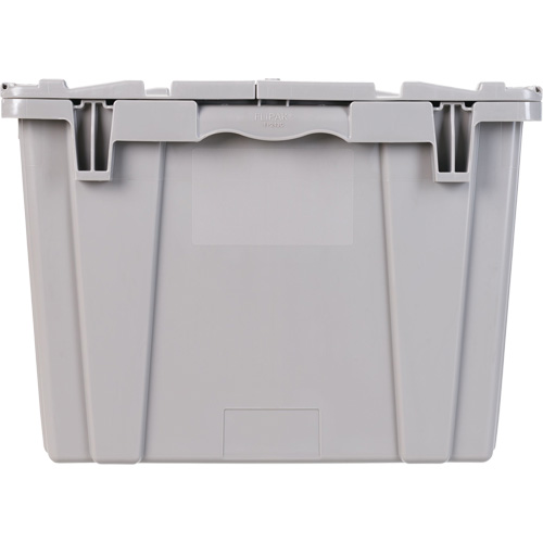 Bac emboîtable FP243C FliPak, 26,9" x 16,9" x 12,1", Gris Industrial Sales