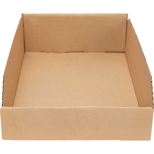 Deep Corrugated Parts Bins, 11-3/4" W x 17-1/4" D x 4-1/2" H, Beige Industrial Sales