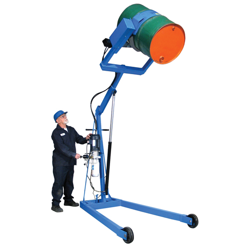 Manipulateurs de barils Hydra-Lift, Capacit&eacute; 55 gal. US (45 gal. imp.) Industrial Sales