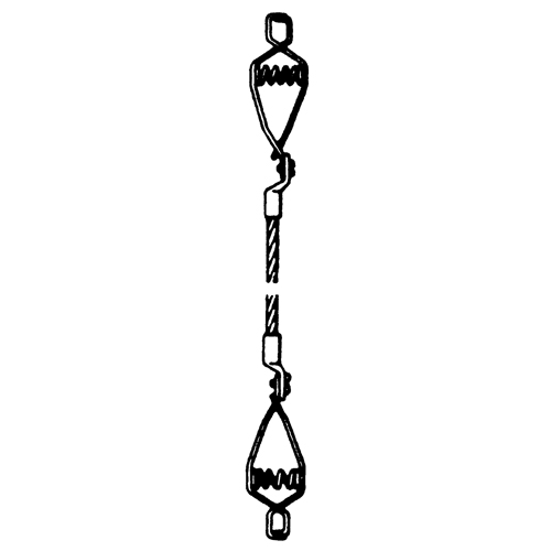 Light-Duty Bonding & Grounding Wire Assemblies - Two Alligator Clips Industrial Sales