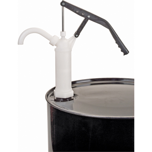 Pompe &agrave; baril de type levier, PTFE, 14 oz/course, Pour barils de 5-55 gal. Industrial Sales