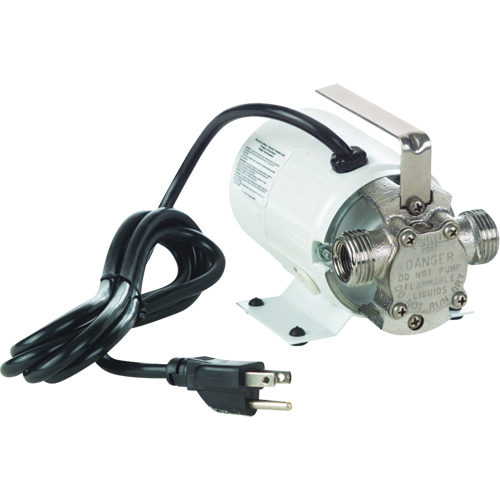 Non-Submersible, Self-Priming Plated Brass Transfer Pumps - Pump Only, 115 V, 360 GPH, 1/10 HP Industrial Sales