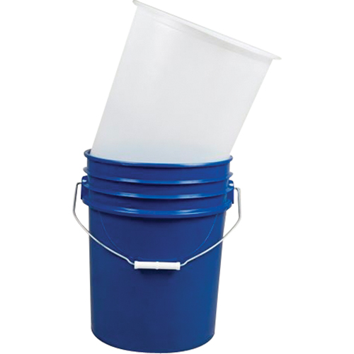 Doublures pour seaux en acier, 11-1/4" dia. x 12-1/4" h, 5 gal. US (4,16 gal. imp.) capacit&eacute; Industrial Sales