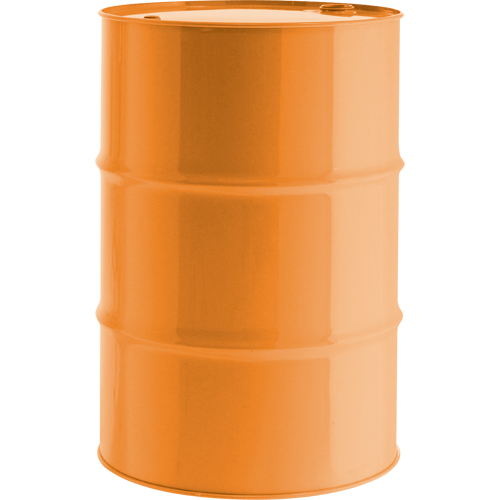 Steel Drums, 55 US gal (45.8 imp. Gal.), Unlined, Orange, Closed Top, UN1A1/Y1.8/300, 16 Gauge Industrial Sales