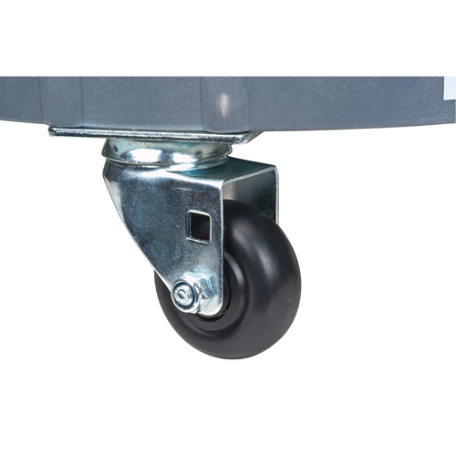 Leak Containment Drum Dolly, 24.25" dia. X 7.625" H, 1.5 US Gal. Spill Cap. Industrial Sales