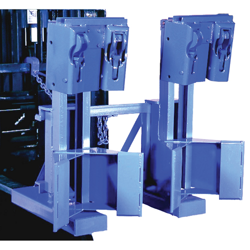 Manipulateur de barils MORSPEED 1500 pour chariot &eacute;l&eacute;vateur, Pour 30 - 85 gal. US (25 - 70 gal. imp.) Industrial Sales