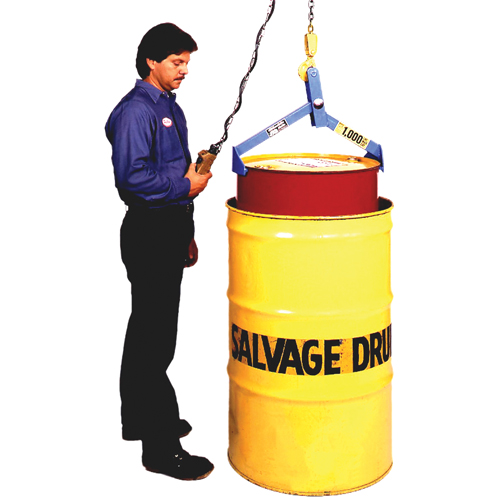 Leveur de baril et Overpack, 55 - 85 gal. US (45 - 70 gal. imp.), Cap. 1000 lb/454 kg Industrial Sales