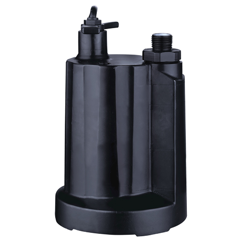 Submersible Utility Pump, 1/3 HP, 2160 GPH, 115 V, 4 A Industrial Sales