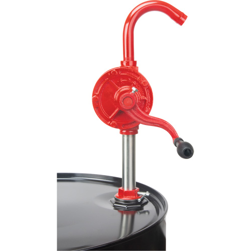 Rotary Type Drum Pump, Cast Iron/Steel, Fits 30-55 Gal., 8 oz./Stroke Industrial Sales