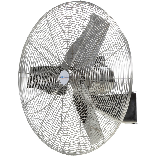Stainless Steel Food Service Washdown Air Circulating Fans, Industrial, 1 Speed, 20" Diameter Industrial Sales