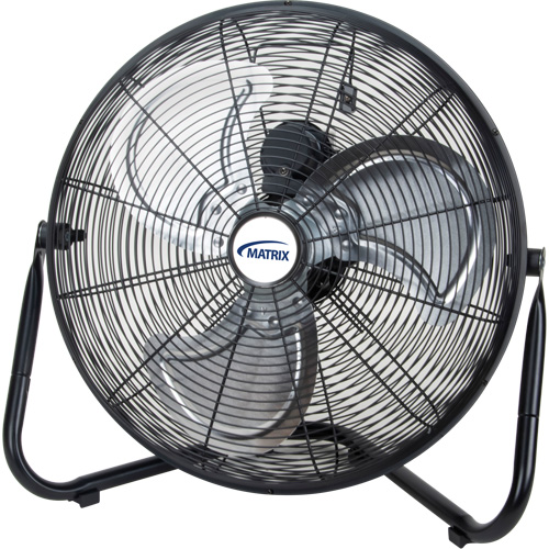 Ventilateur sur pied haute vitesse, Commercial, 3 vitesses, Diam&egrave;tre de 16" Industrial Sales