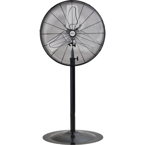 Ventilateur non oscillant sur socle, Robuste, 2 Vitesses, Diam&egrave;tre de 24" Industrial Sales