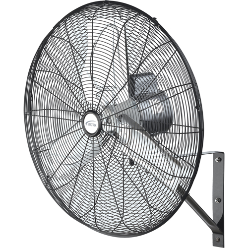 Non-Oscillating Wall Fan, Industrial, 2 Speed, 24" Diameter Industrial Sales