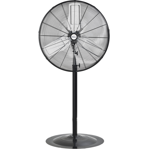 Ventilateur oscillant sur socle, Robuste, 2 Vitesses, Diam&egrave;tre de 30" Industrial Sales