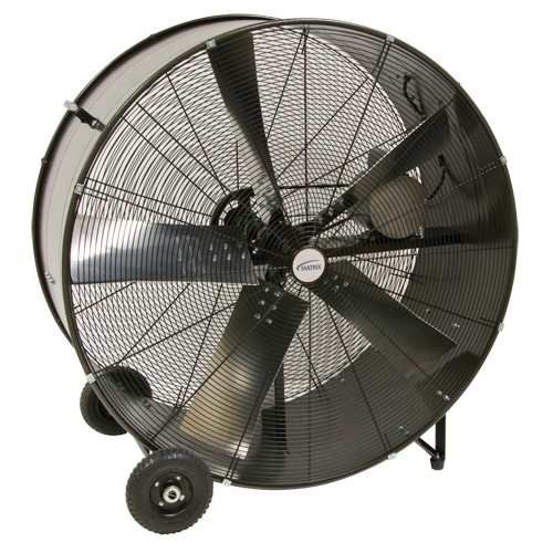 Heavy-Duty Fixed Belt Drive Drum Fan, Industrial, 2 Speed, 42" Diameter Industrial Sales