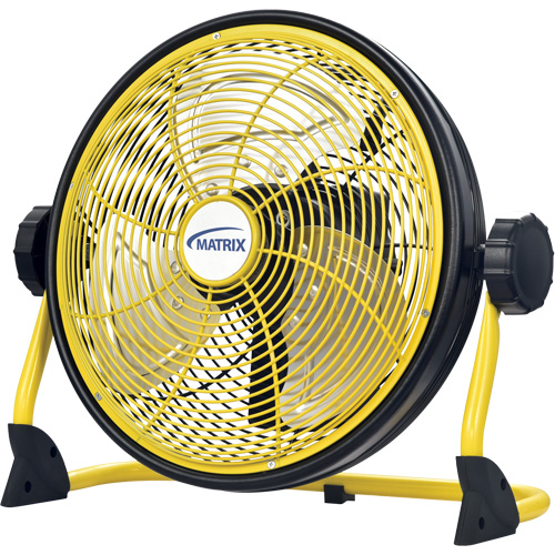 Rechargeable Indoor/Outdoor Fan with USB port, Commercial, Variable Speed, 12" Diameter Industrial Sales