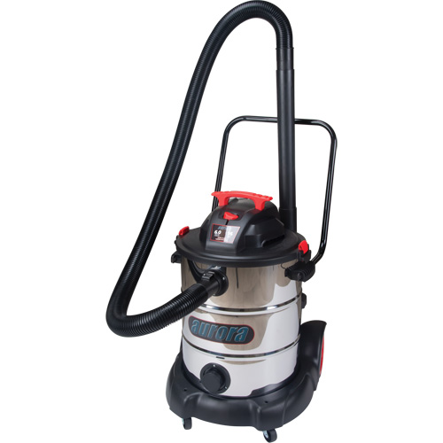 Aspirateur, Secs-humides, 6 CV, 16 gal. US (60,6 litres) Industrial Sales