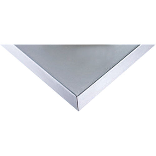 304 Stainless Steel Wood-Filled Workbench Tops, 24" D x 48" W, 1-3/4" Thick Industrial Sales