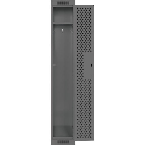 Casiers Clean Line, 12" x 12" x 72", Acier, Charbon, Rivet (assembl&eacute;), Perfor&eacute; Industrial Sales