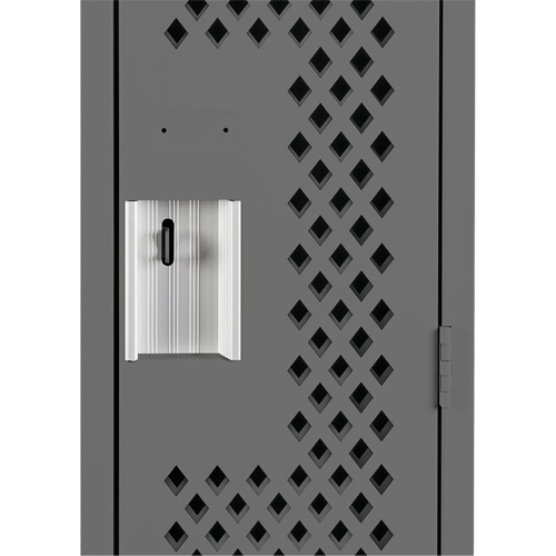 Casiers Clean Line, 12" x 12" x 72", Acier, Charbon, Rivet (assembl&eacute;), Perfor&eacute; Industrial Sales
