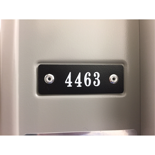 Locker Plate Numbers Industrial Sales