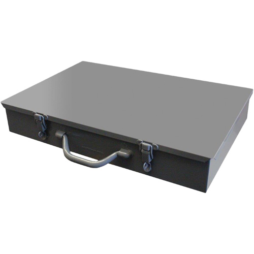 Compartment Steel Scoop Boxes, 17.875" W x 12" D x 3" H, 13 Compartments Industrial Sales