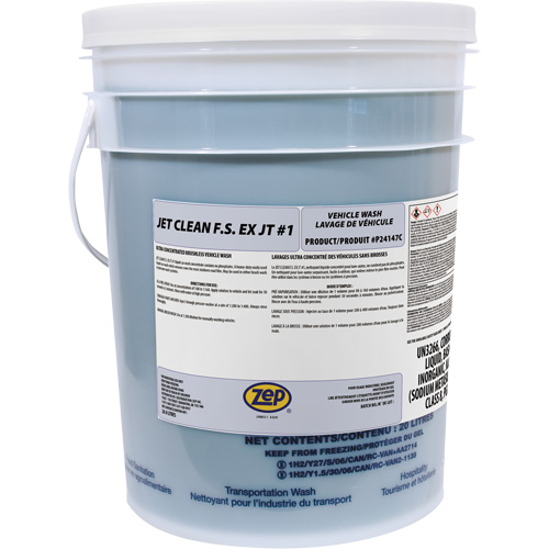Produit de pr&eacute;nettoyage sans brossage pour v&eacute;hicules Jet Clean, 20 L, Seau Industrial Sales