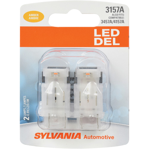 3157A Mini Automotive Bulb, LED, 0.5 W/12.8 W, Amber Industrial Sales