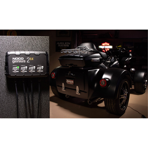 Genius&reg; 2X4 4-Bank, 8-Amp Battery Charger Industrial Sales